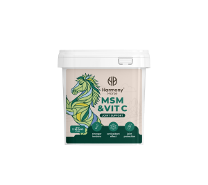 MSM&Vitamin C 900g - MSM z witaminą C dla koni | Harmony Horse